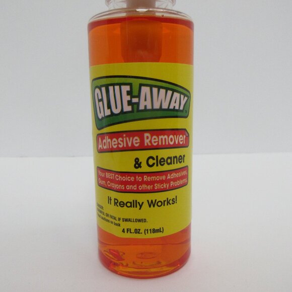Glue-Away Adhesive Remover & Cleaner Removes Gum, Crayons & Sticky Problems 4oz - Picture 3 of 3